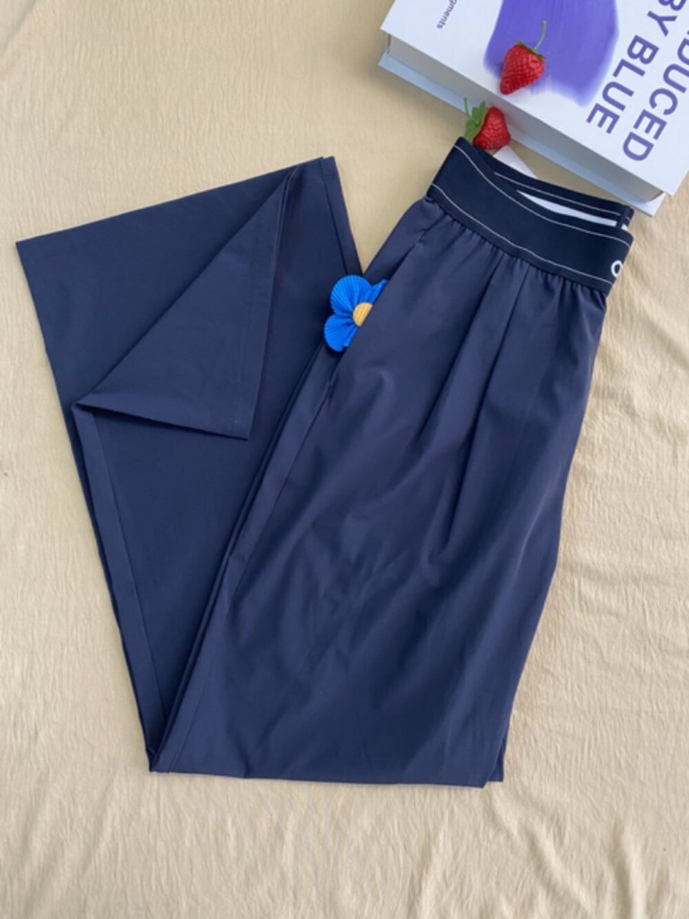 Navy Blue🌺ALO Yoga Suit Up Wide Leg Trouser Versatile💃Regular,Brand new - Picture 3 of 8